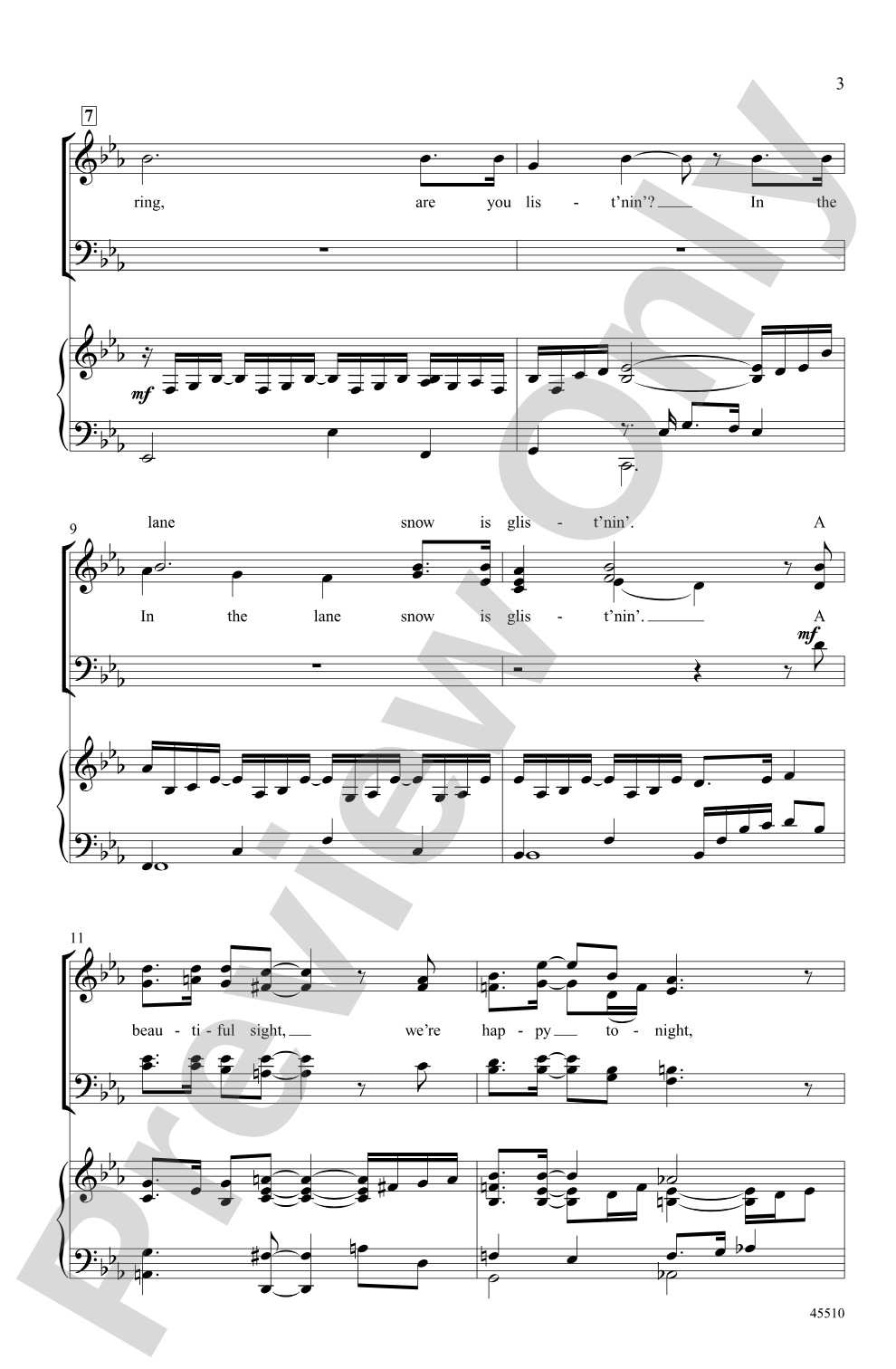 Winter Wonderland: SATB Choral Octavo