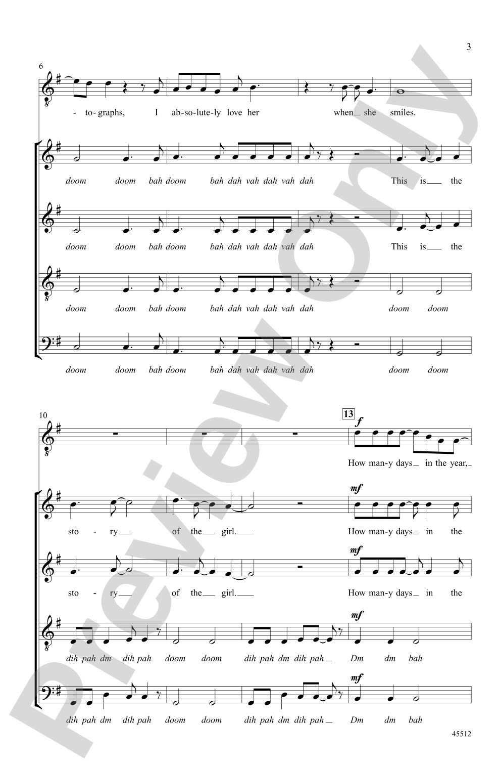 Absolutely: SATB, <i>a cappella</i> Choral Octavo