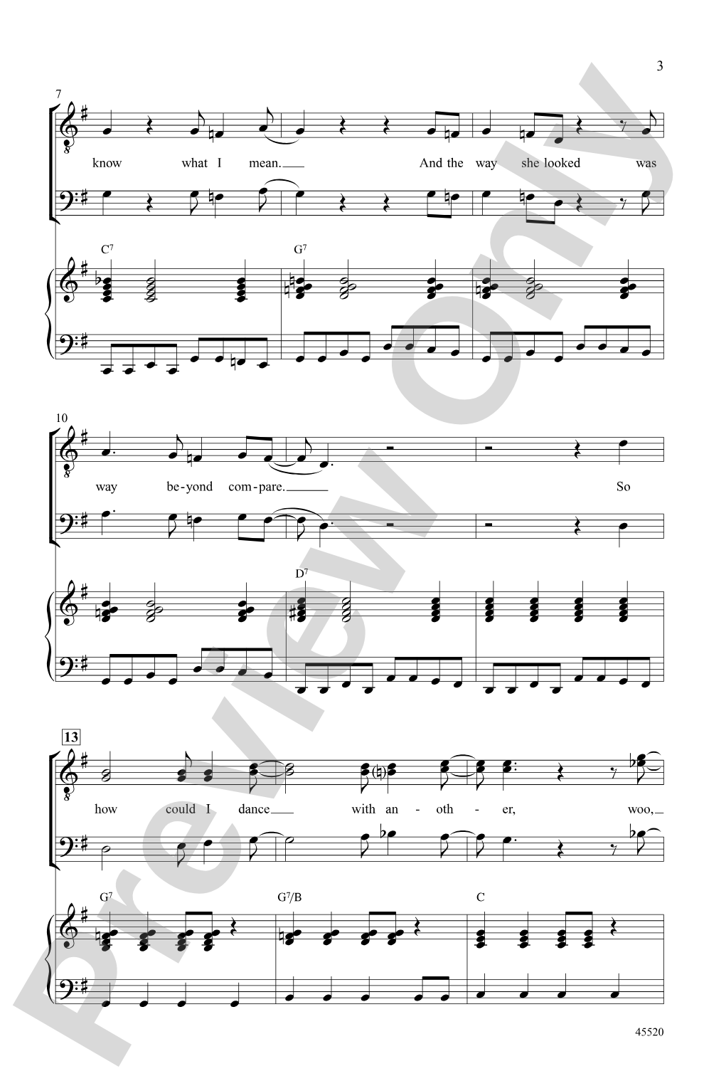 I Saw Her Standing There: TB Choral Octavo