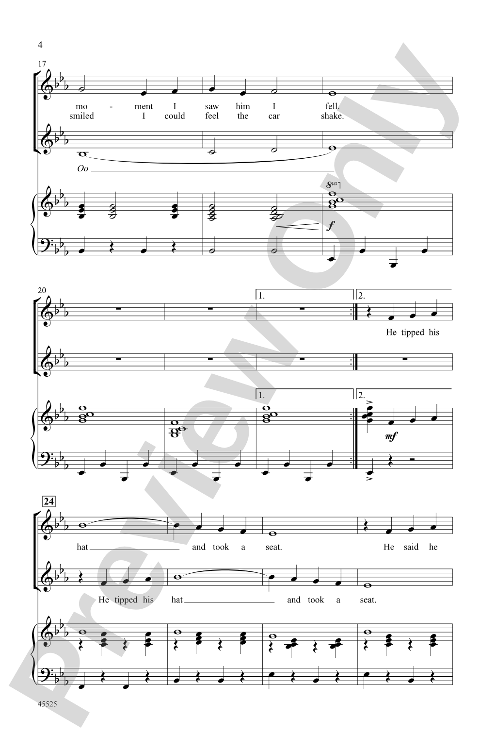 A Tribute to Judy Garland: SSA Choral Octavo