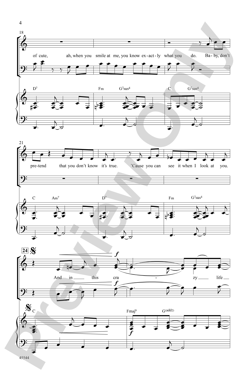 Everything: SAB Choral Octavo