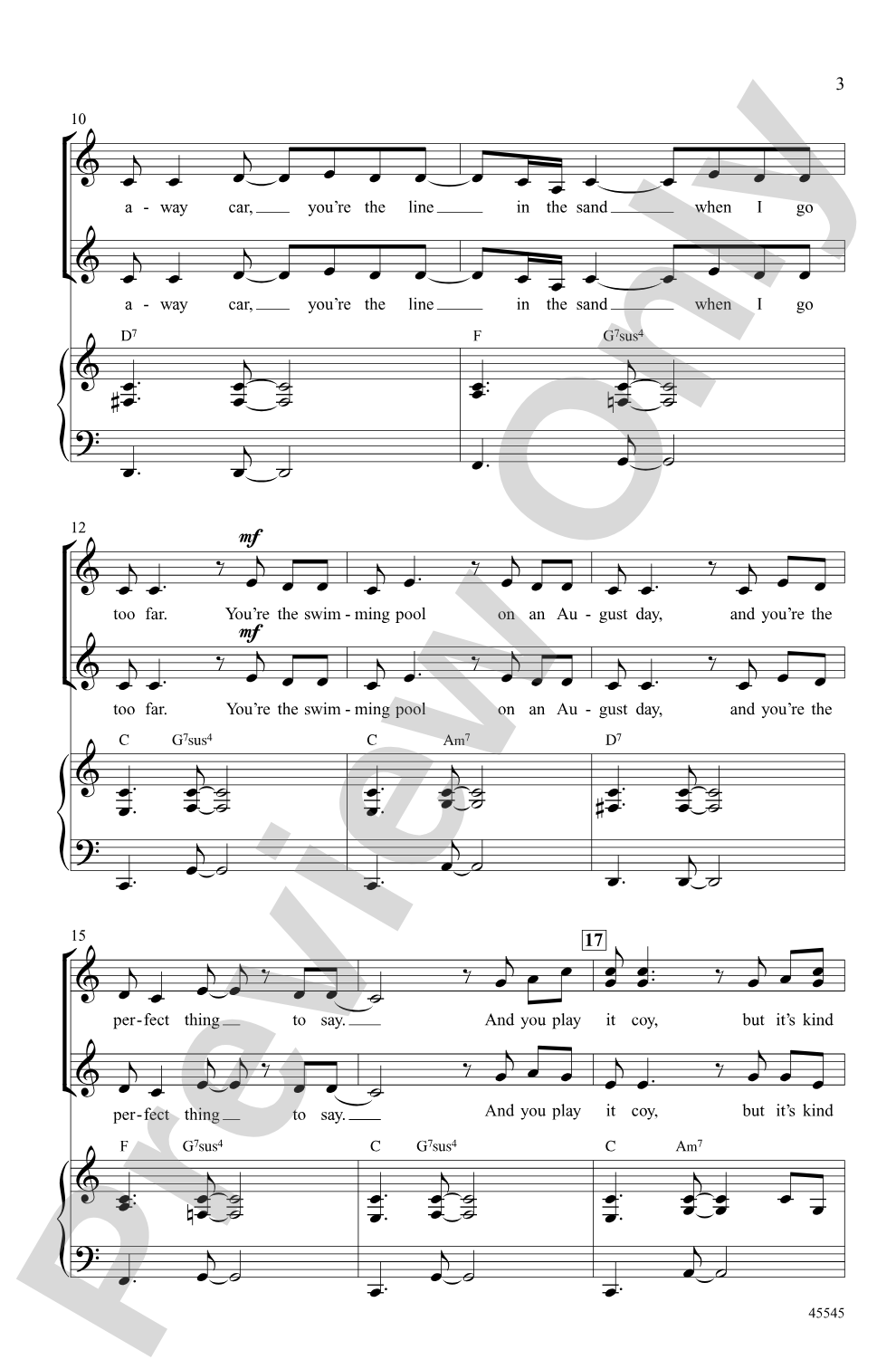 Everything: SSA Choral Octavo