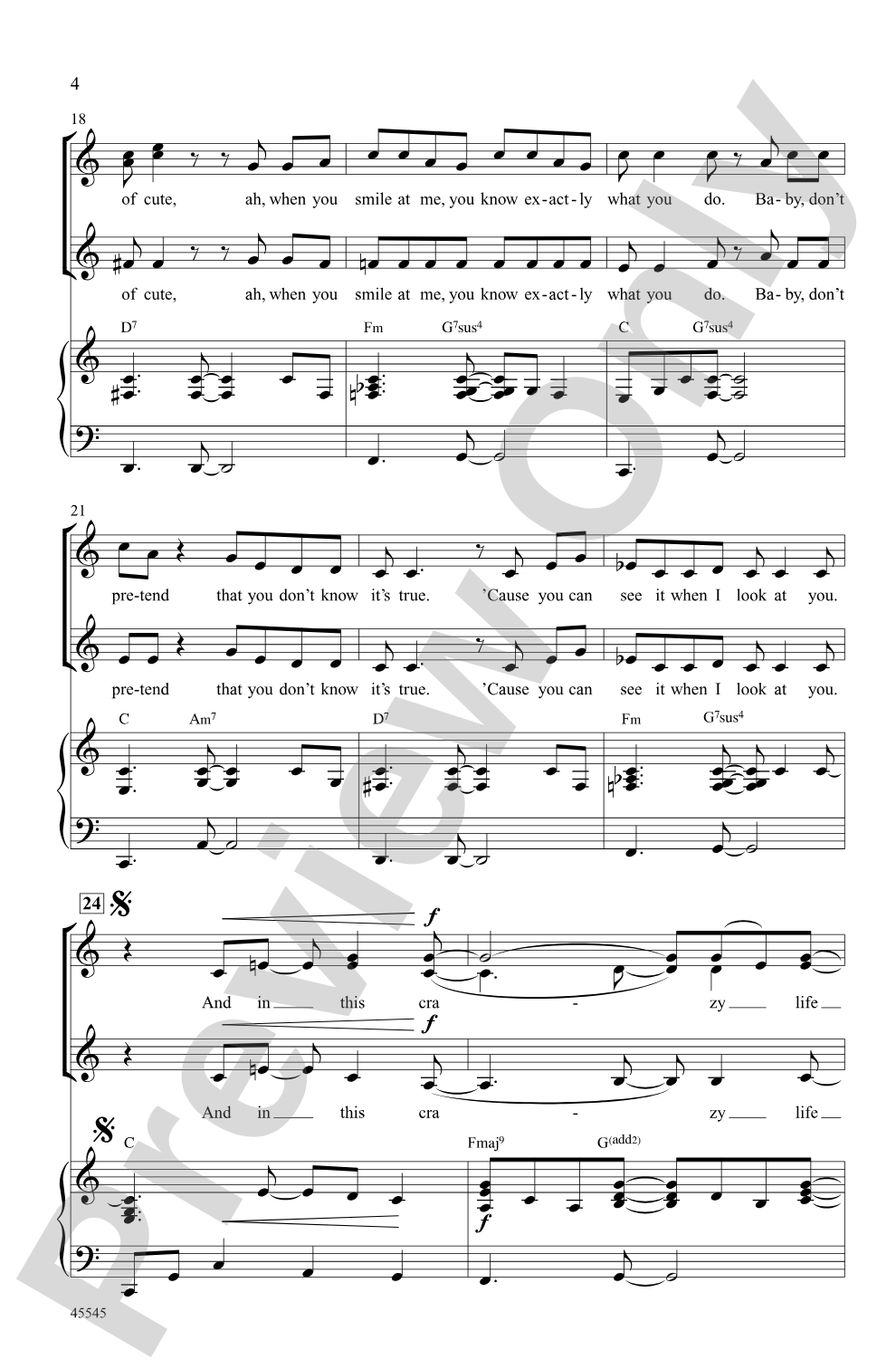 Everything: SSA Choral Octavo
