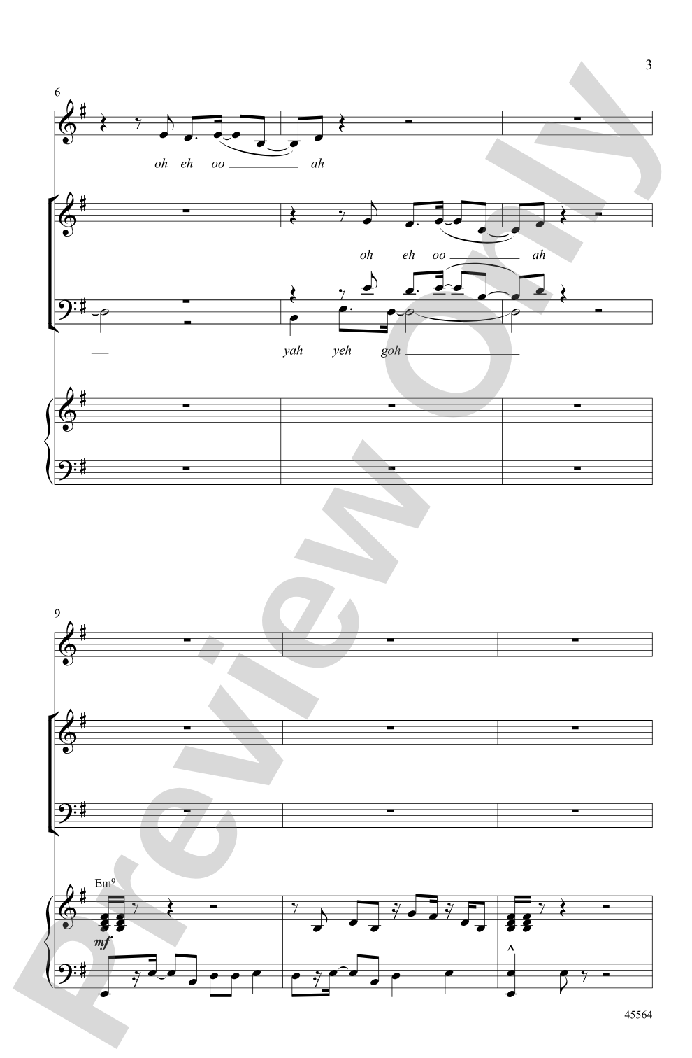 Rhythm Is Gonna Get You: SATB Choral Octavo