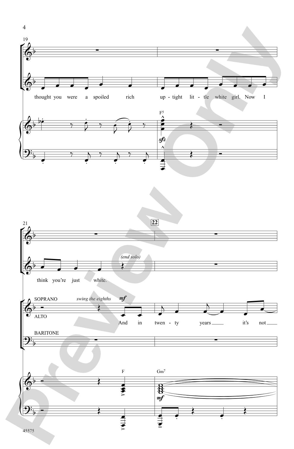 I Got You: SAB Choral Octavo