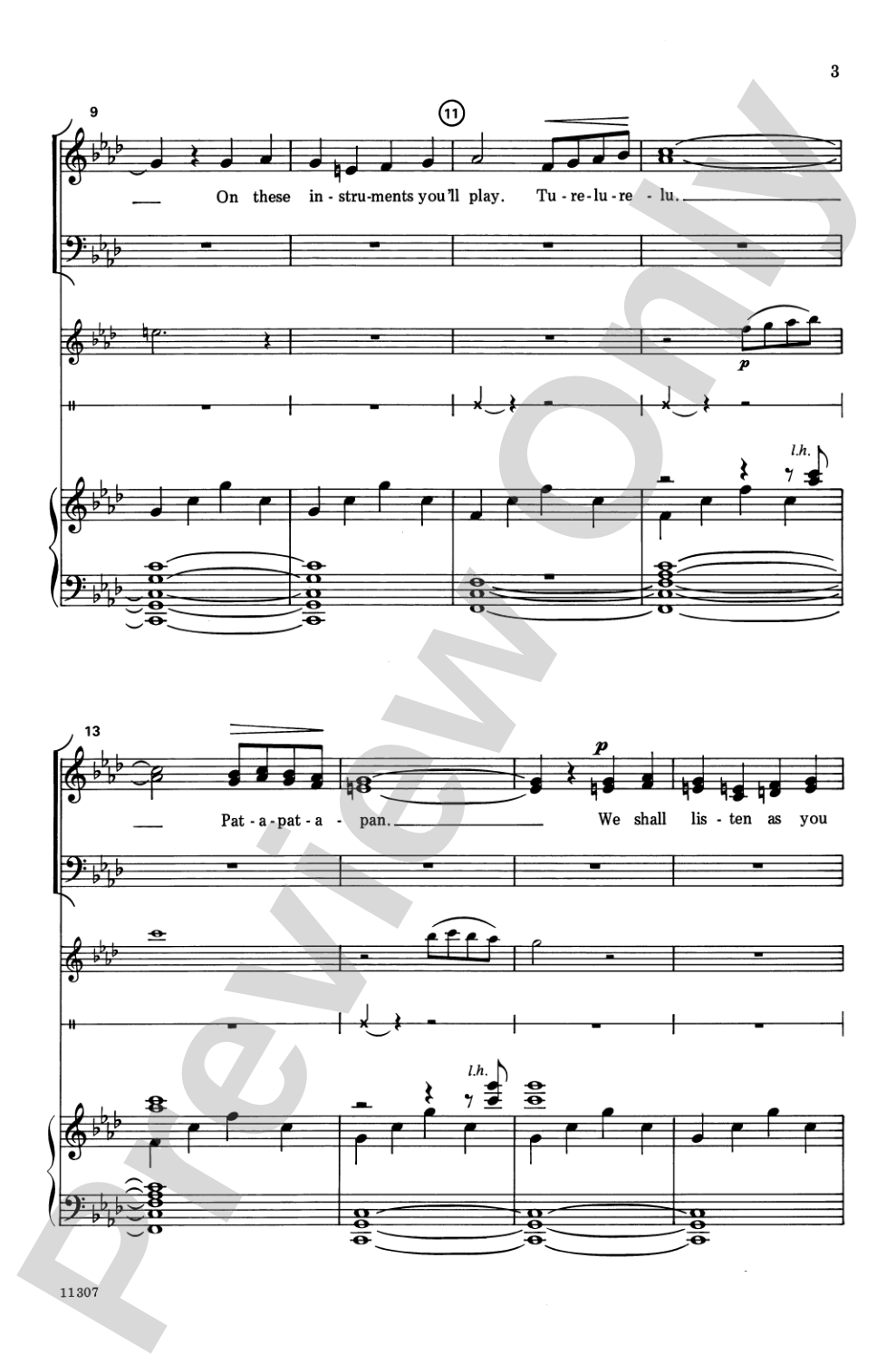 Pat-a-Pan / Fum, Fum: SATB Choral Octavo