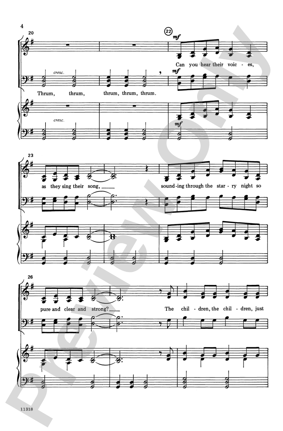 March of the Christmas Children: SATB Choral Octavo