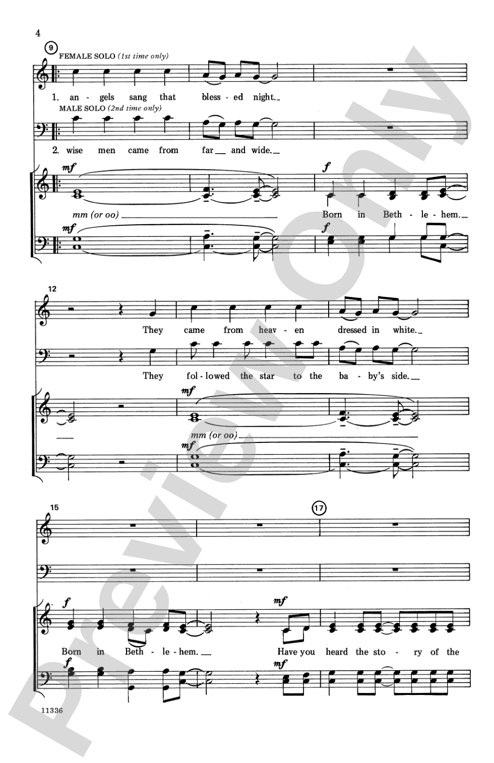 Have You Heard? (A Christmas Spiritual): SATB, <I>a cappella</I> Choral Octavo