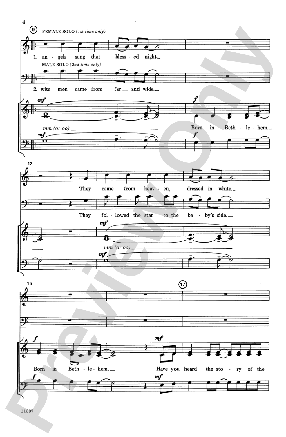 Have You Heard? (A Christmas Spiritual): 3-Part Mixed, <I>a cappella</I> Choral Octavo