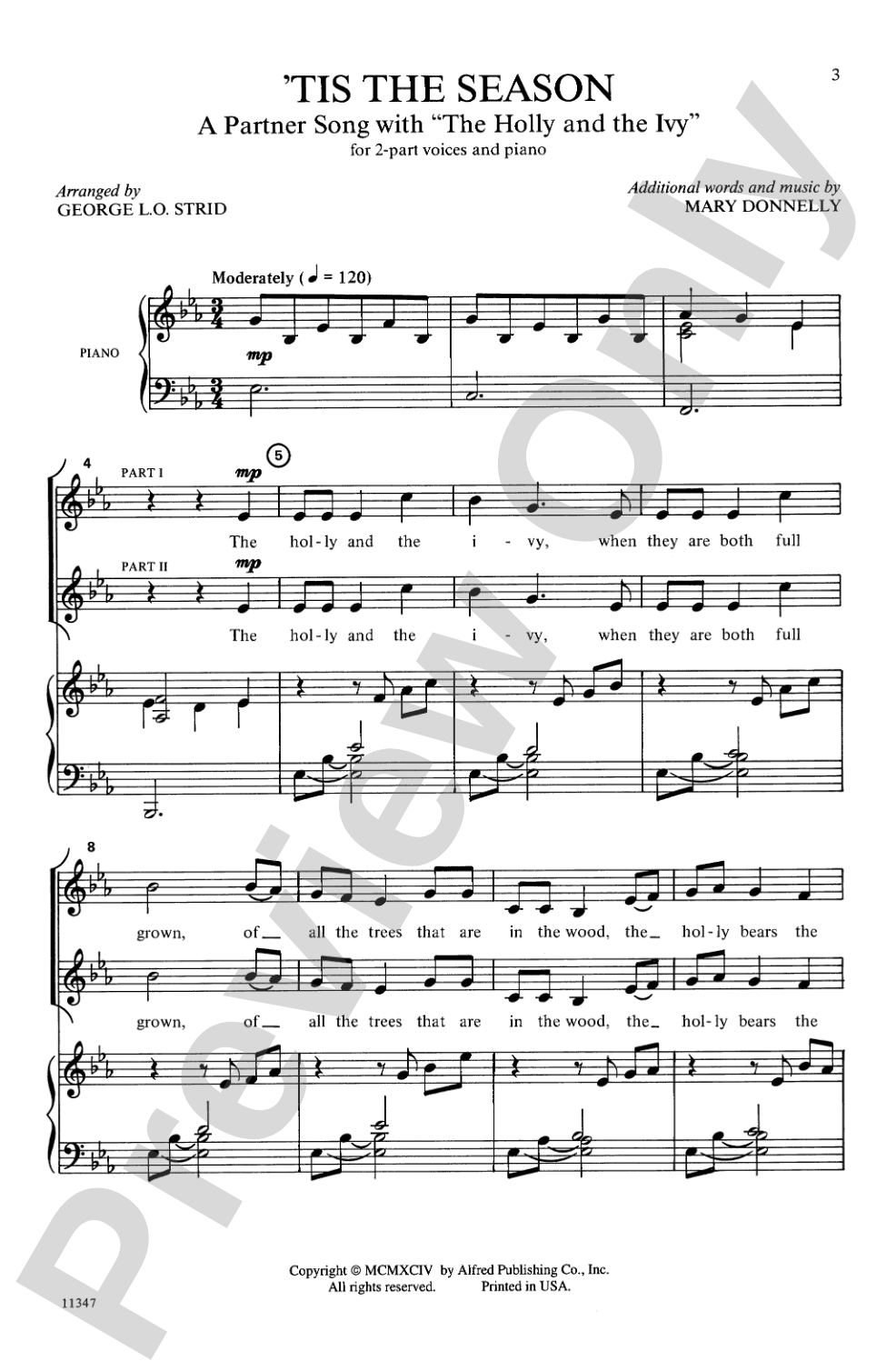 'Tis the Season: 2-Part Choral Octavo
