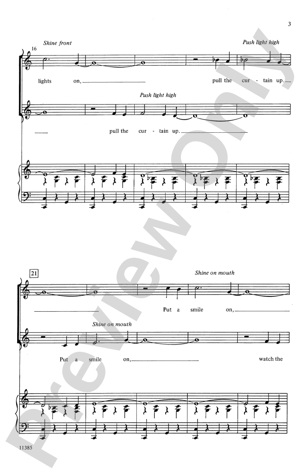 Turn the Lights On!: 2-Part (with Opt. Flashlight Choreography) Choral Octavo