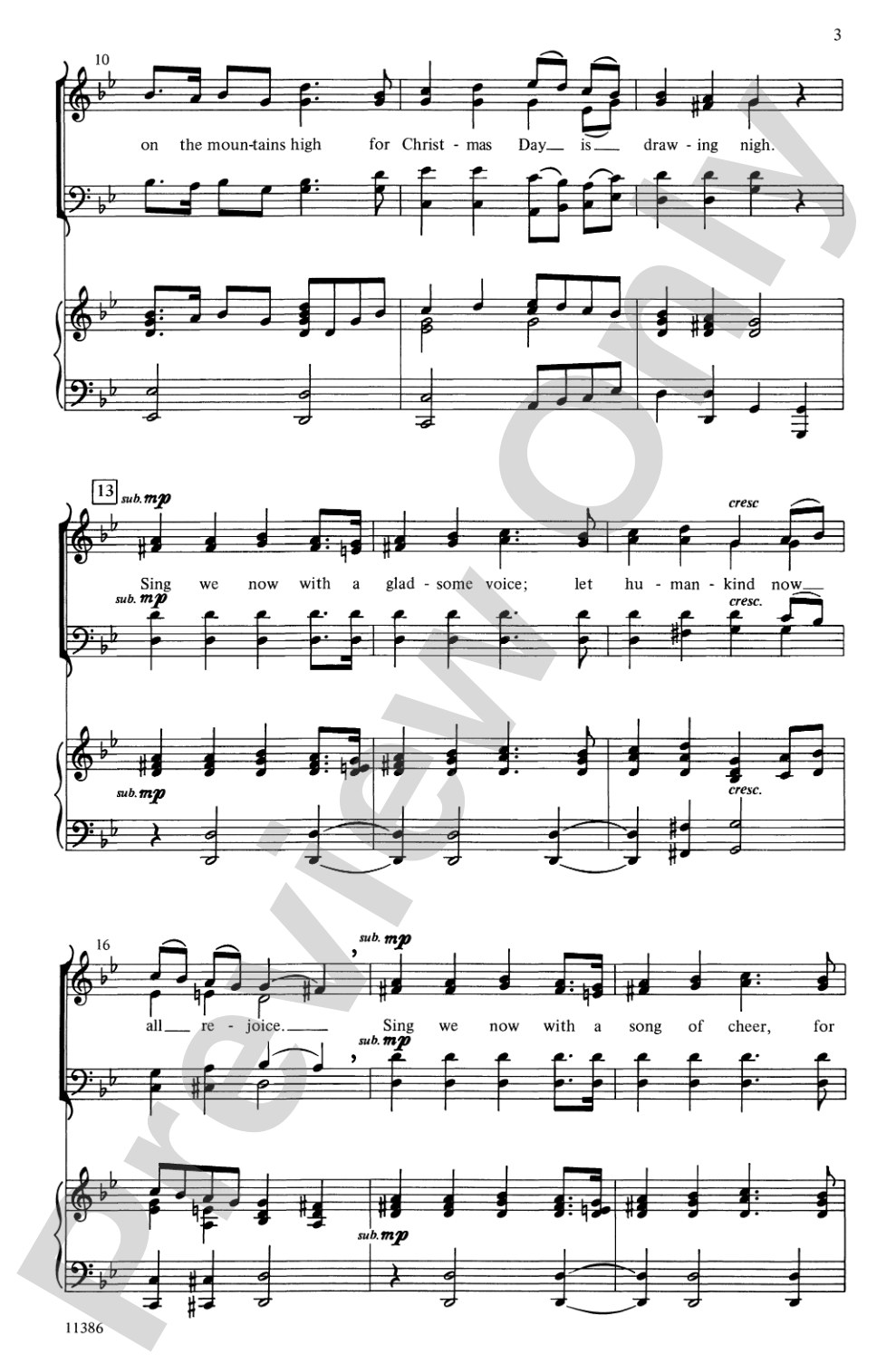 Sing Noel: A Christmas Fanfare: SATB Choral Octavo