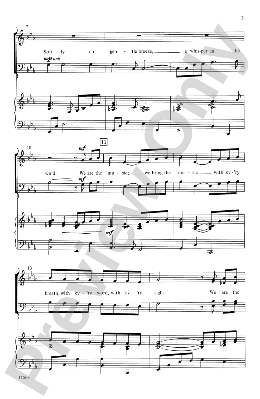 We Are the Music: SATB Choral Octavo