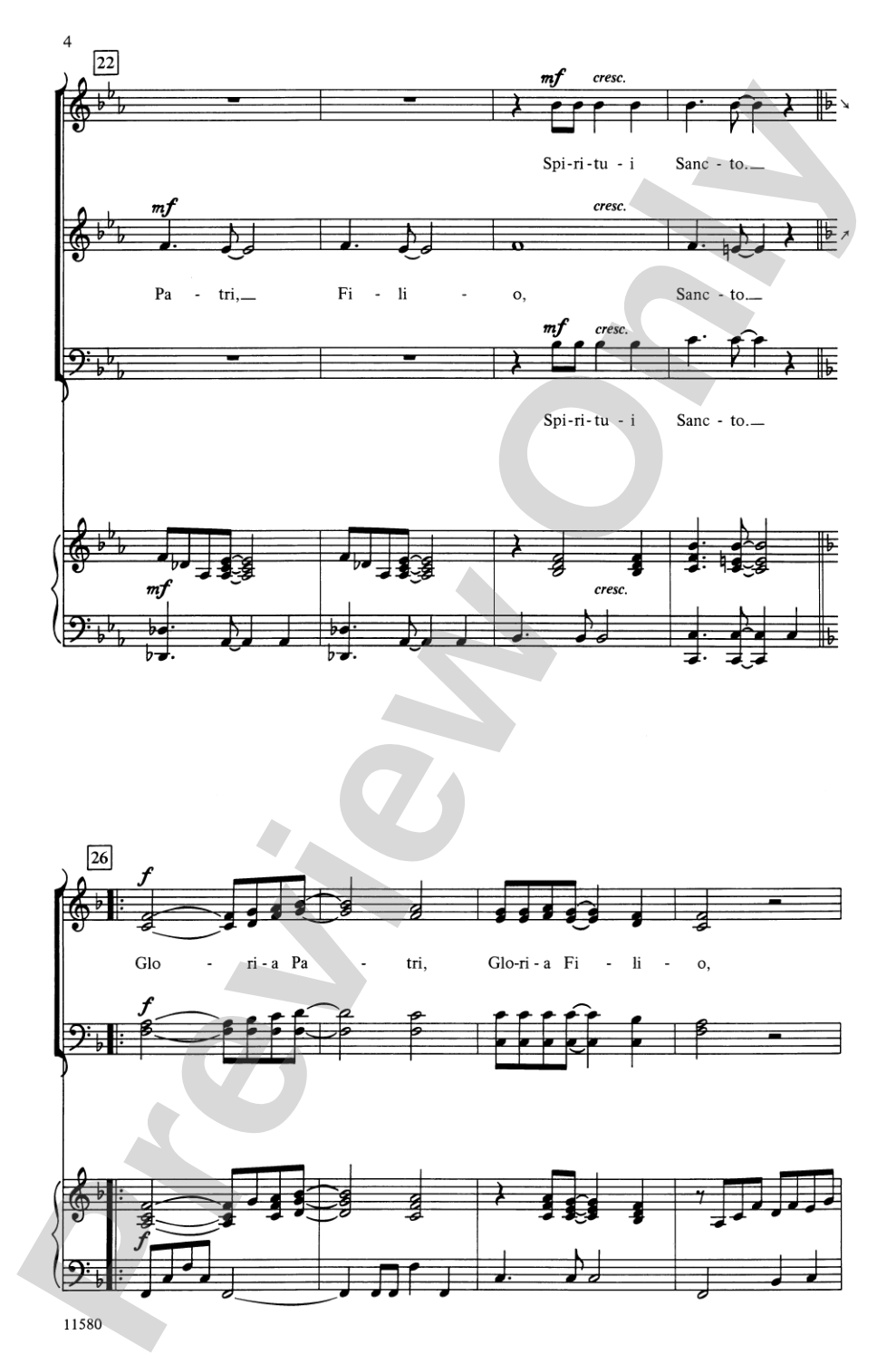 Cantate: Three Latin Settings: SATB Choral Octavo