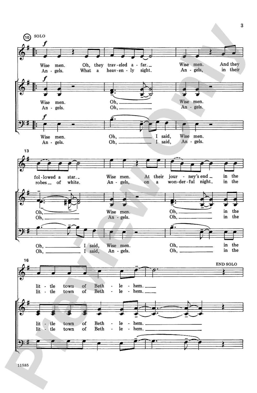 Star of Glory: SAB, <I>a cappella</I> Choral Octavo