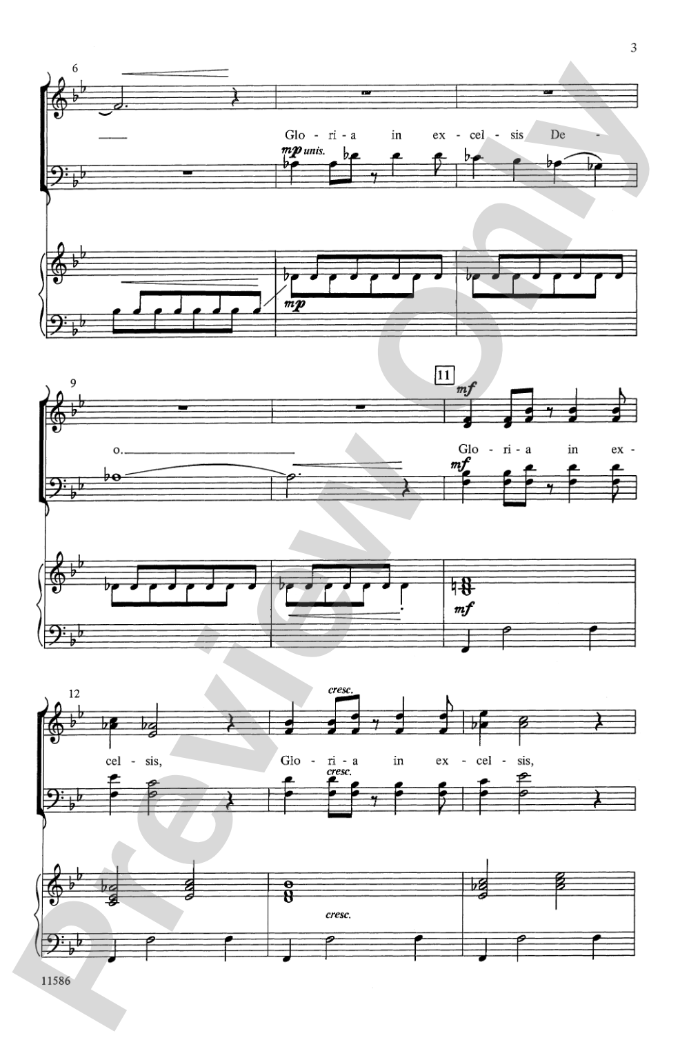 A Festive Gloria: SATB Choral Octavo