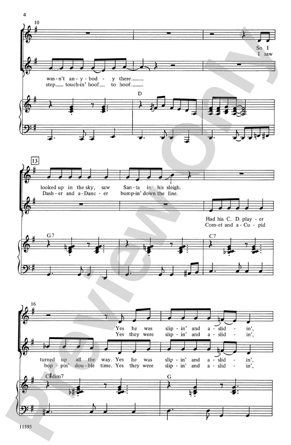 Rockin' Down the Chimney Tonight!: 2-Part/SSA Choral Octavo