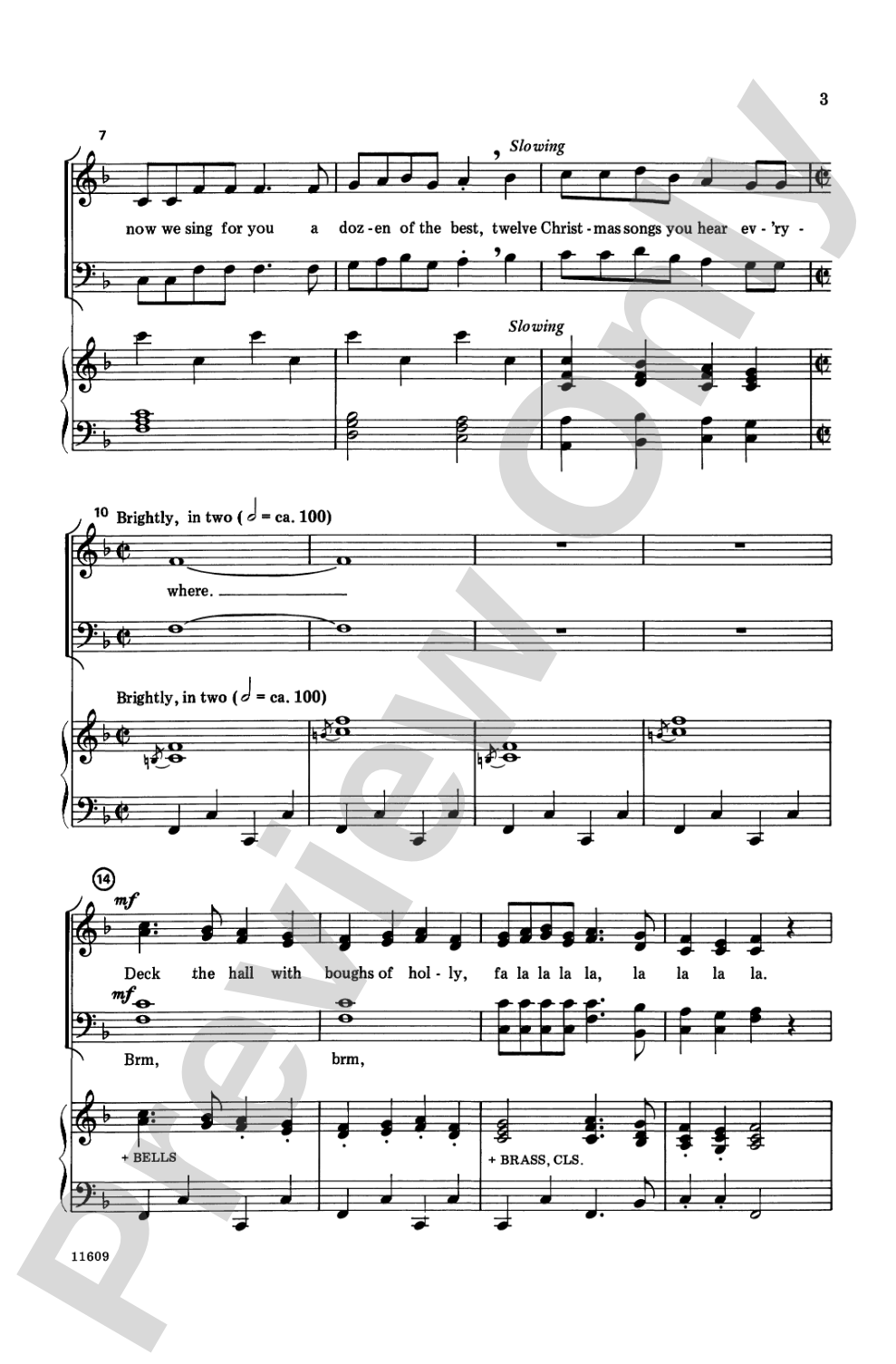 The Twelve Songs of Christmas: SATB Choral Octavo