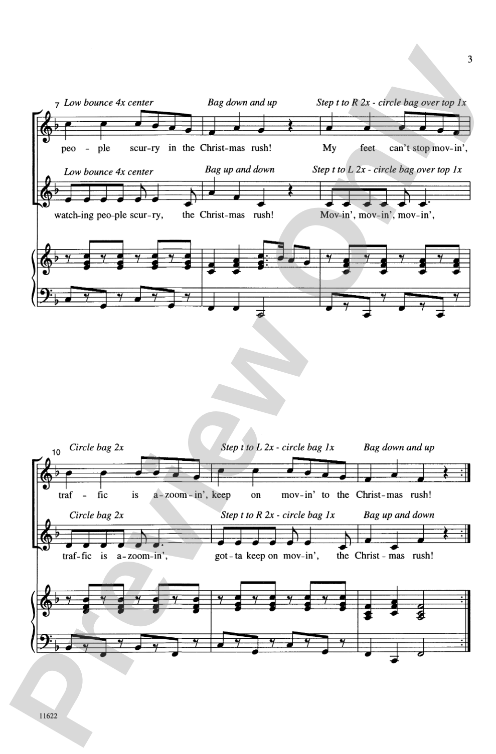 The Christmas Rush!: 2-Part Choral Octavo