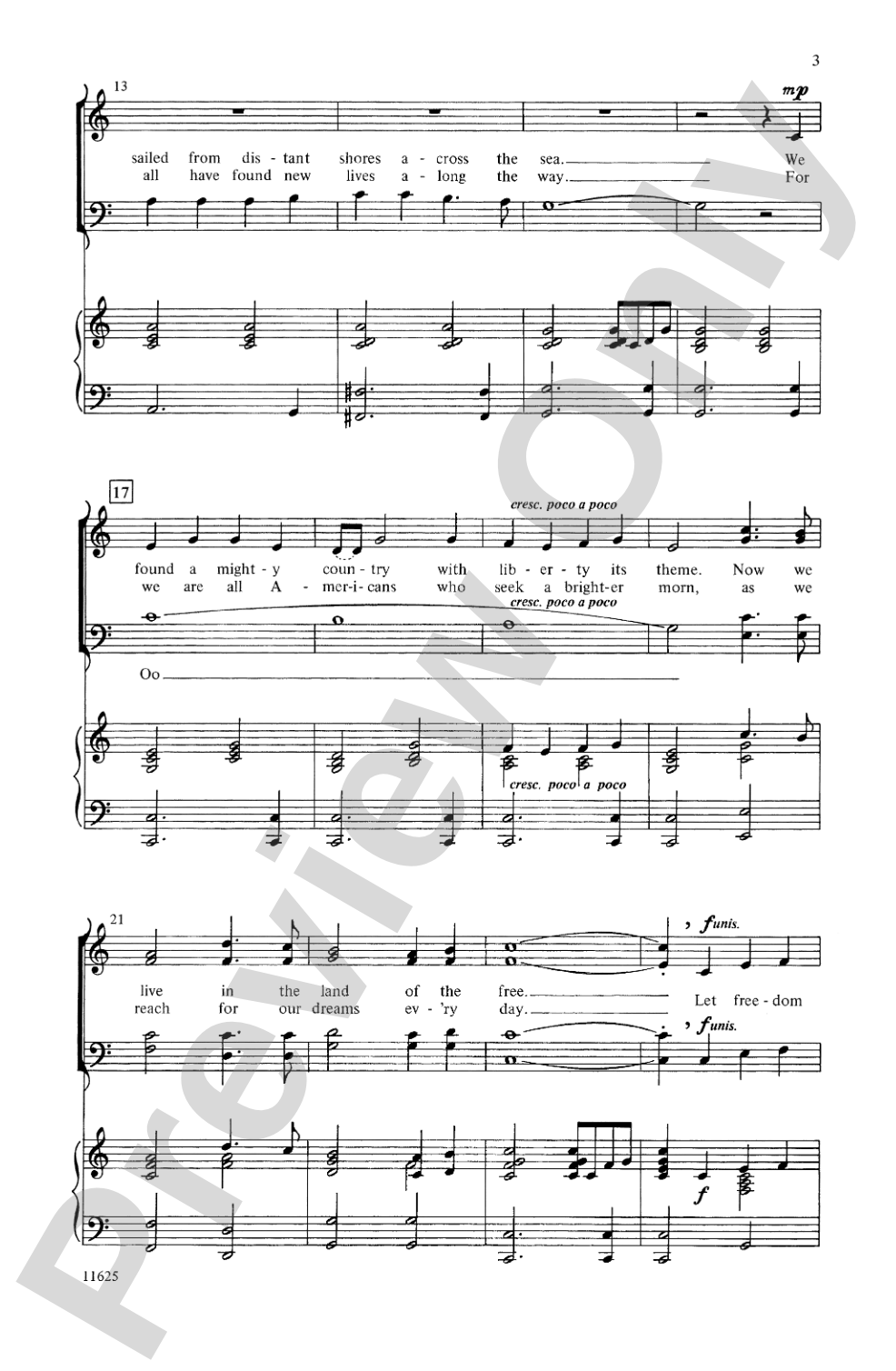 Let Freedom Ring!: SATB Choral Octavo