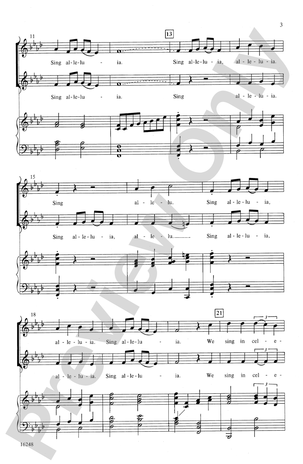 Sing Alleluia!: 2-Part Choral Octavo