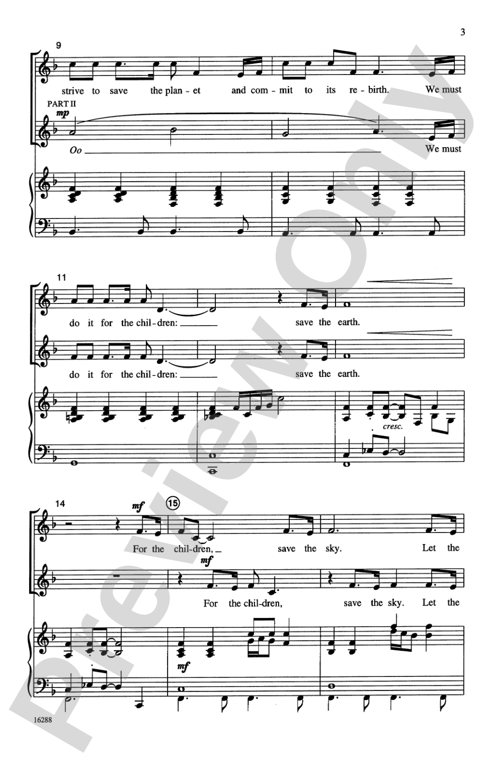 For the Children: 2-Part Choral Octavo