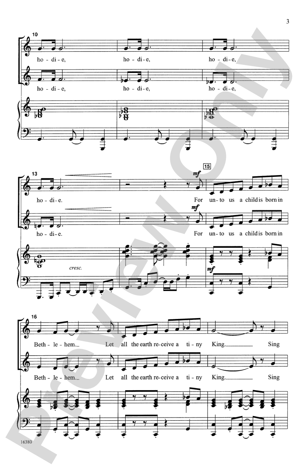 Christmas Fanfare: 2-Part Choral Octavo
