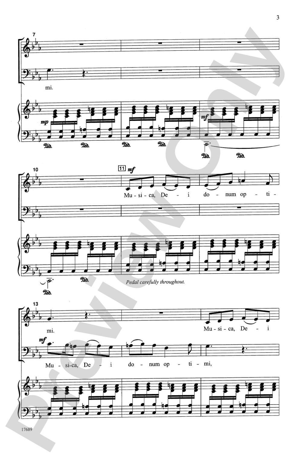 Musica Dei (The Gift of Music): SATB Choral Octavo