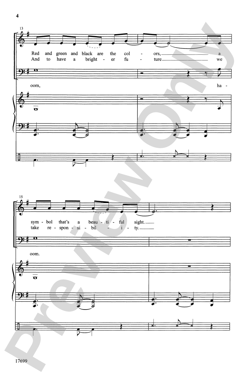 Celebrate Kwanzaa: 3-Part Mixed Choral Octavo