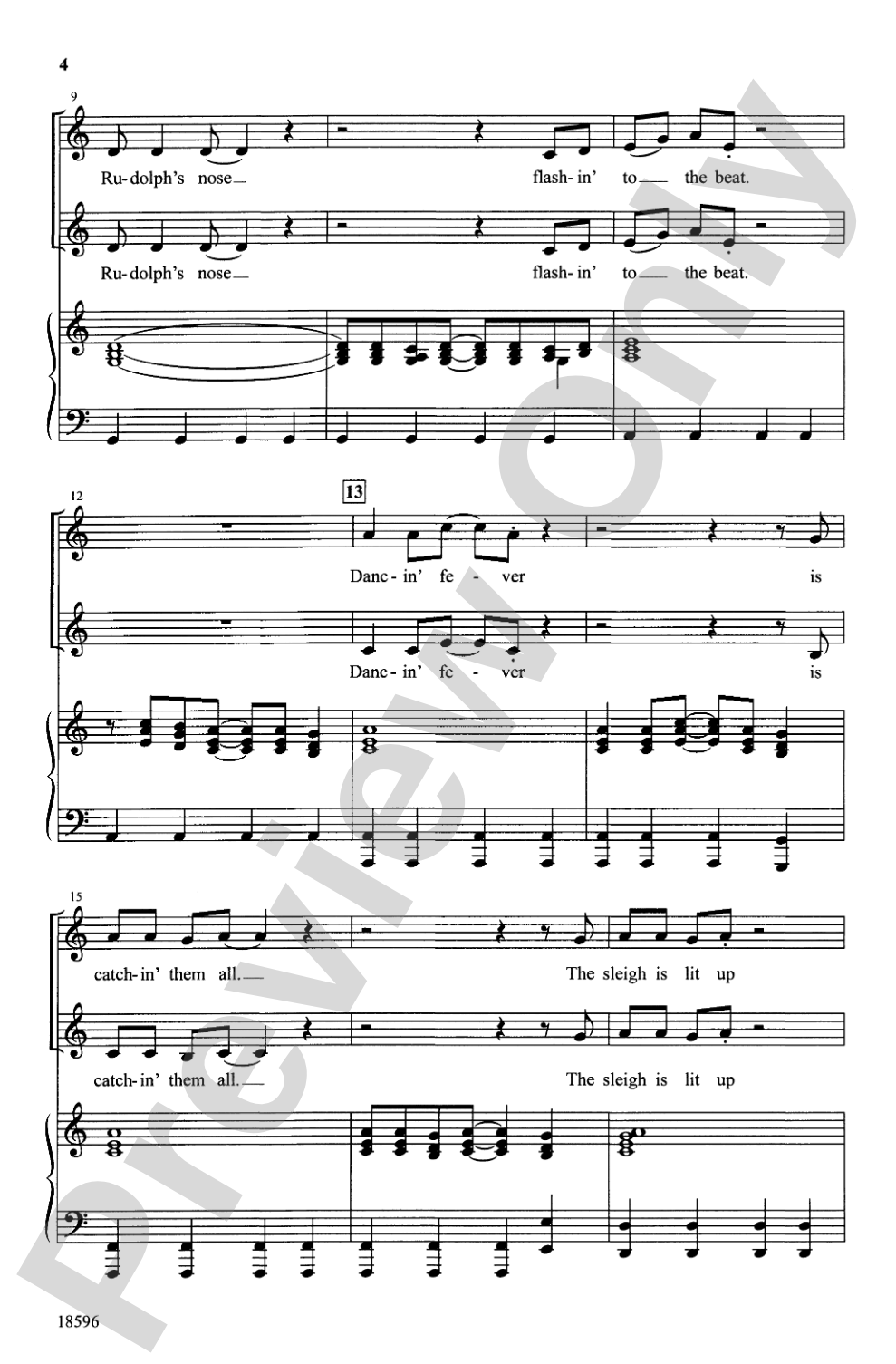 S.A.N.T.A: 2-Part (with Opt. Staging) Choral Octavo