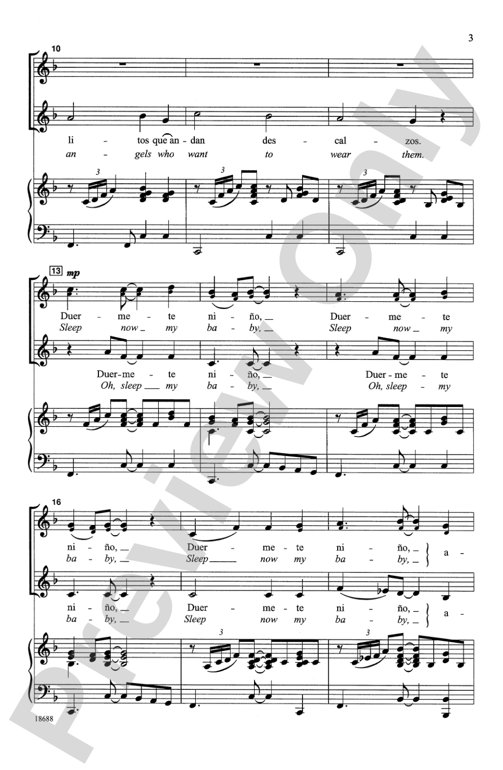 A La Puerta Del Cielo: 2-Part/SSA Choral Octavo