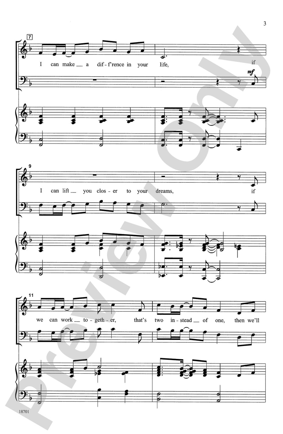 Step by Step: SAB Choral Octavo