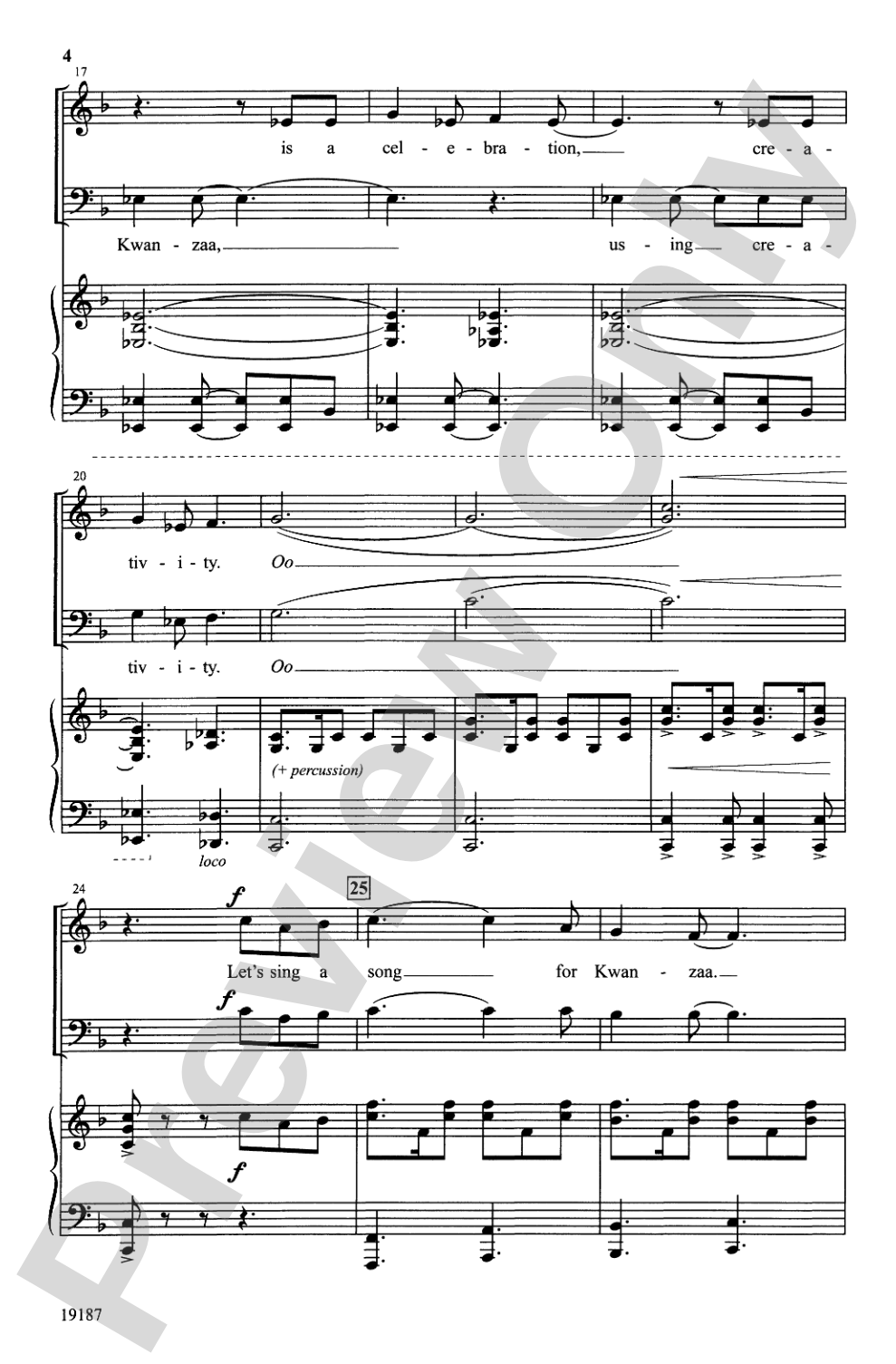 Harambee: A Song for Kwanzaa: 3-Part Mixed Choral Octavo