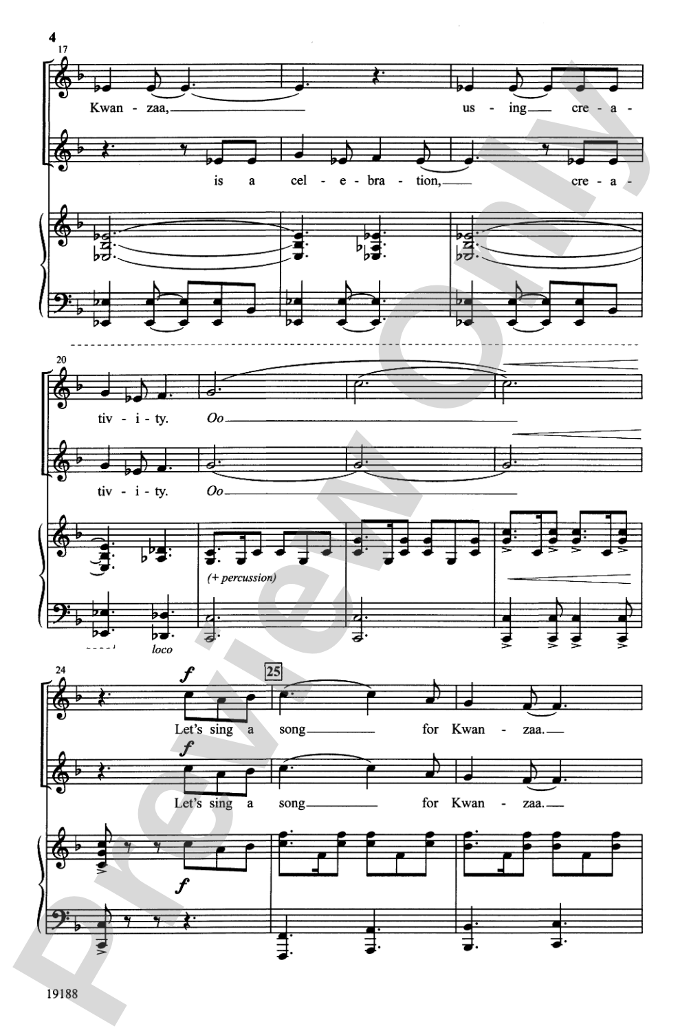 Harambee: A Song for Kwanzaa: 2-Part Choral Octavo