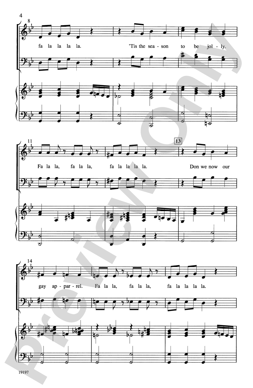 Deck the Nutcracker Hall: SAB Choral Octavo