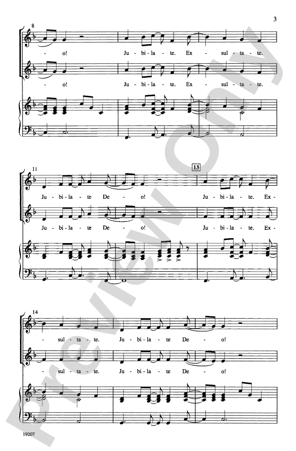 Jubilate Deo!: 2-Part Choral Octavo