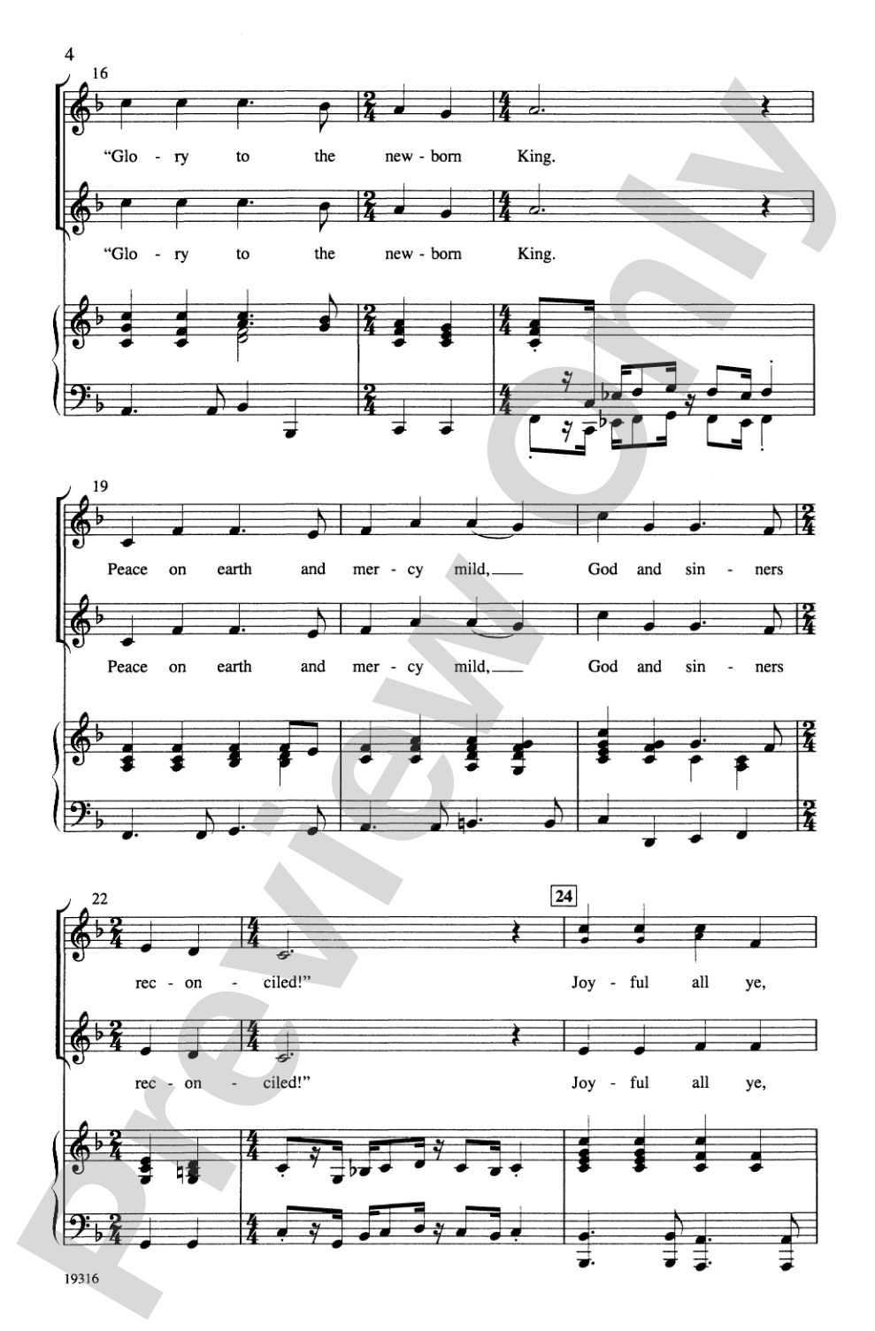 Joy: A Medley of Carols: 2-Part/SSA Choral Octavo