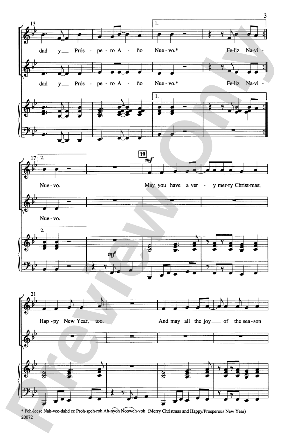 Fiesta Navidad: 2-Part Choral Octavo