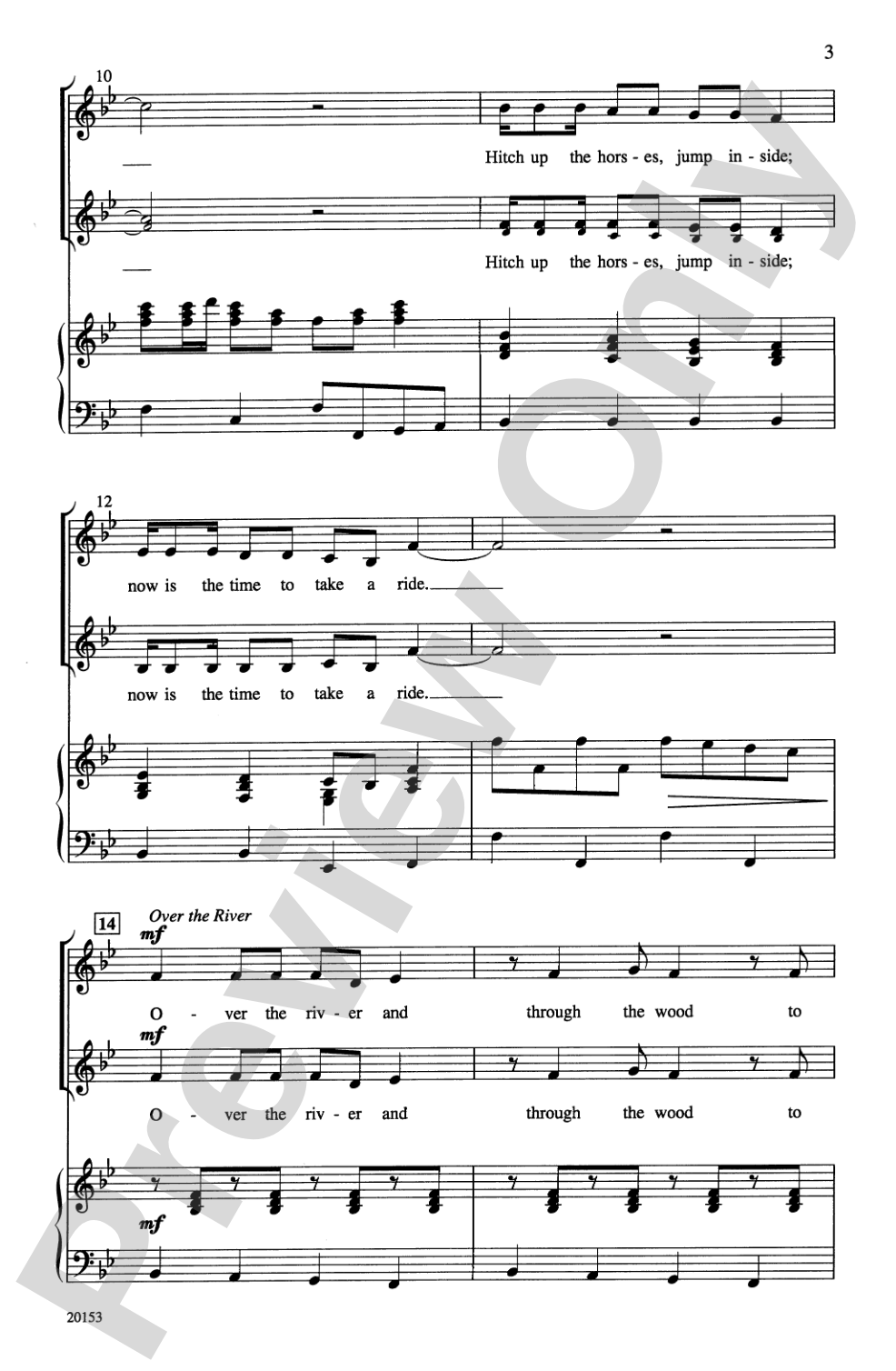 Goin' on a Sleigh Ride: 2-Part Choral Octavo