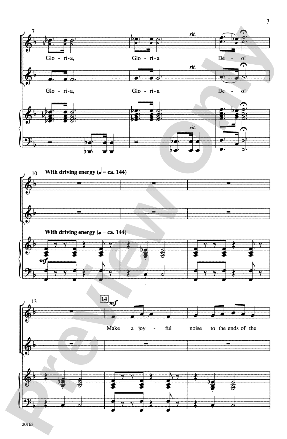 Make a Joyful Noise: 2-Part Choral Octavo