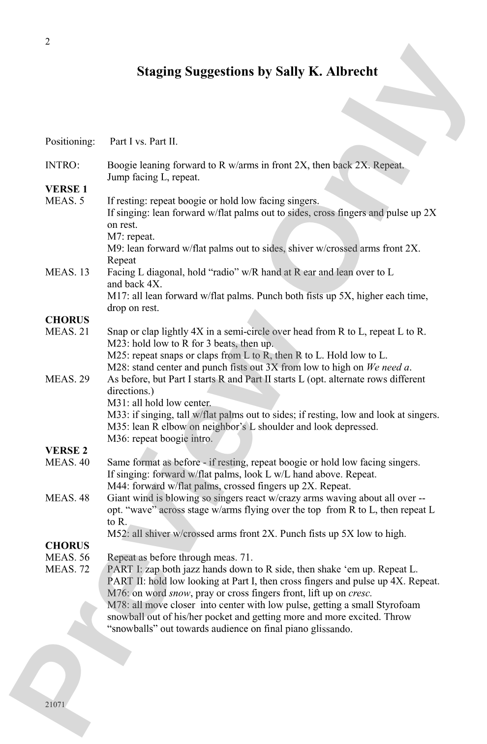 Snow Day!: 2-Part Choral Octavo