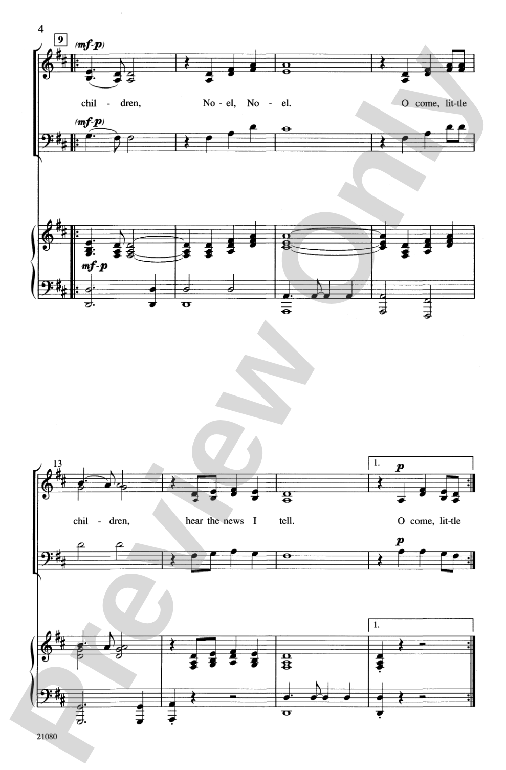 A Gospel Noel: 3-Part Mixed Choral Octavo