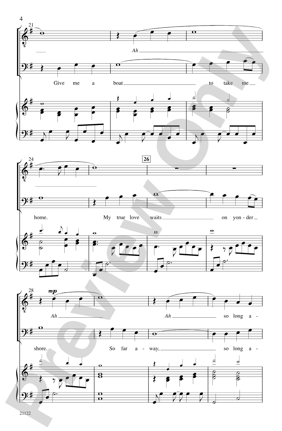 'Cross the Wide Missouri: TBB Choral Octavo