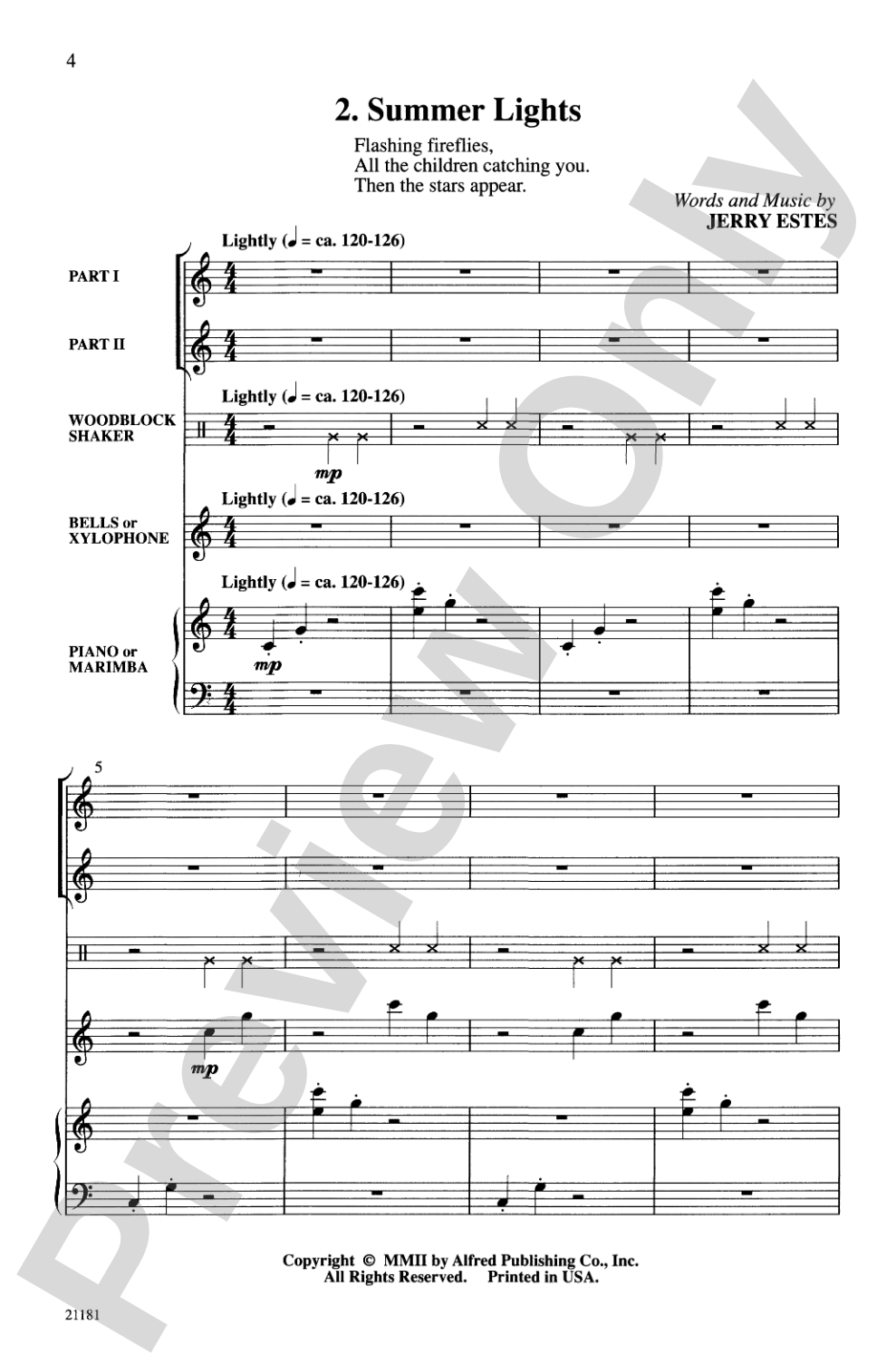 Four Seasons of Haiku: 2-Part Choral Octavo