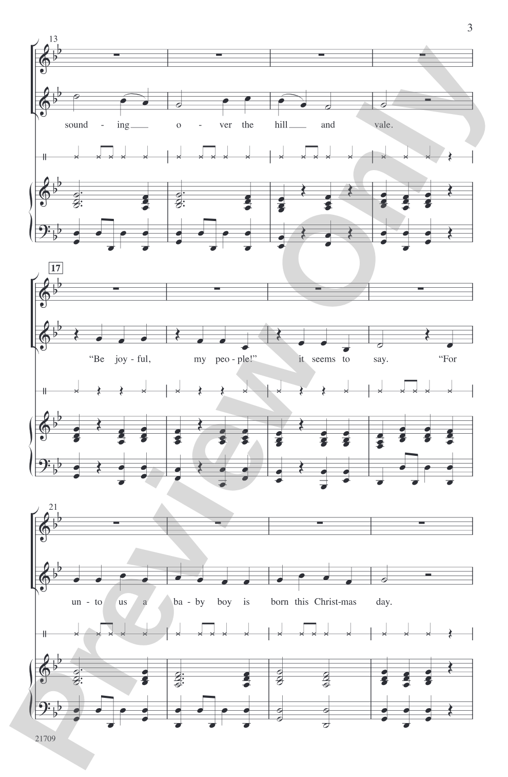 A Winter Carol: 2-Part Choral Octavo