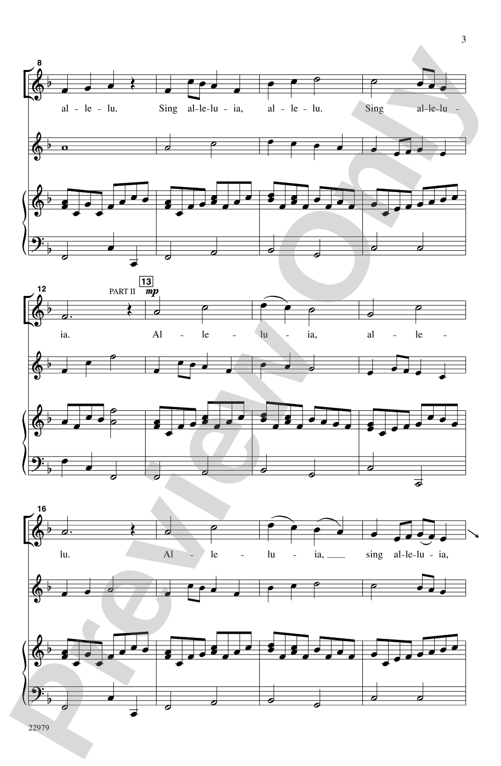 Sing Alleluia, Allelu!: 2-Part Choral Octavo