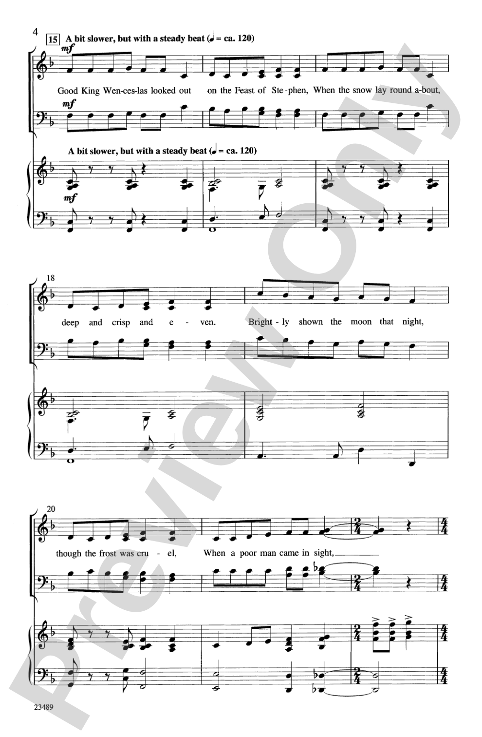 Merry Christmas to All (A Medley of Carols): SATB Choral Octavo