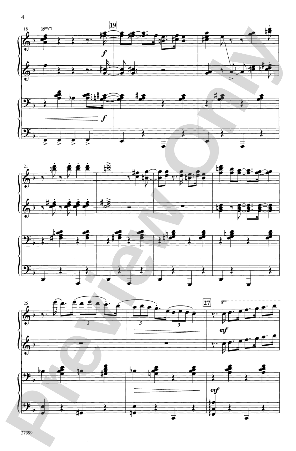 Handful of Keys (from <I>Ain't Misbehavin'</I>): SATB Choral Octavo