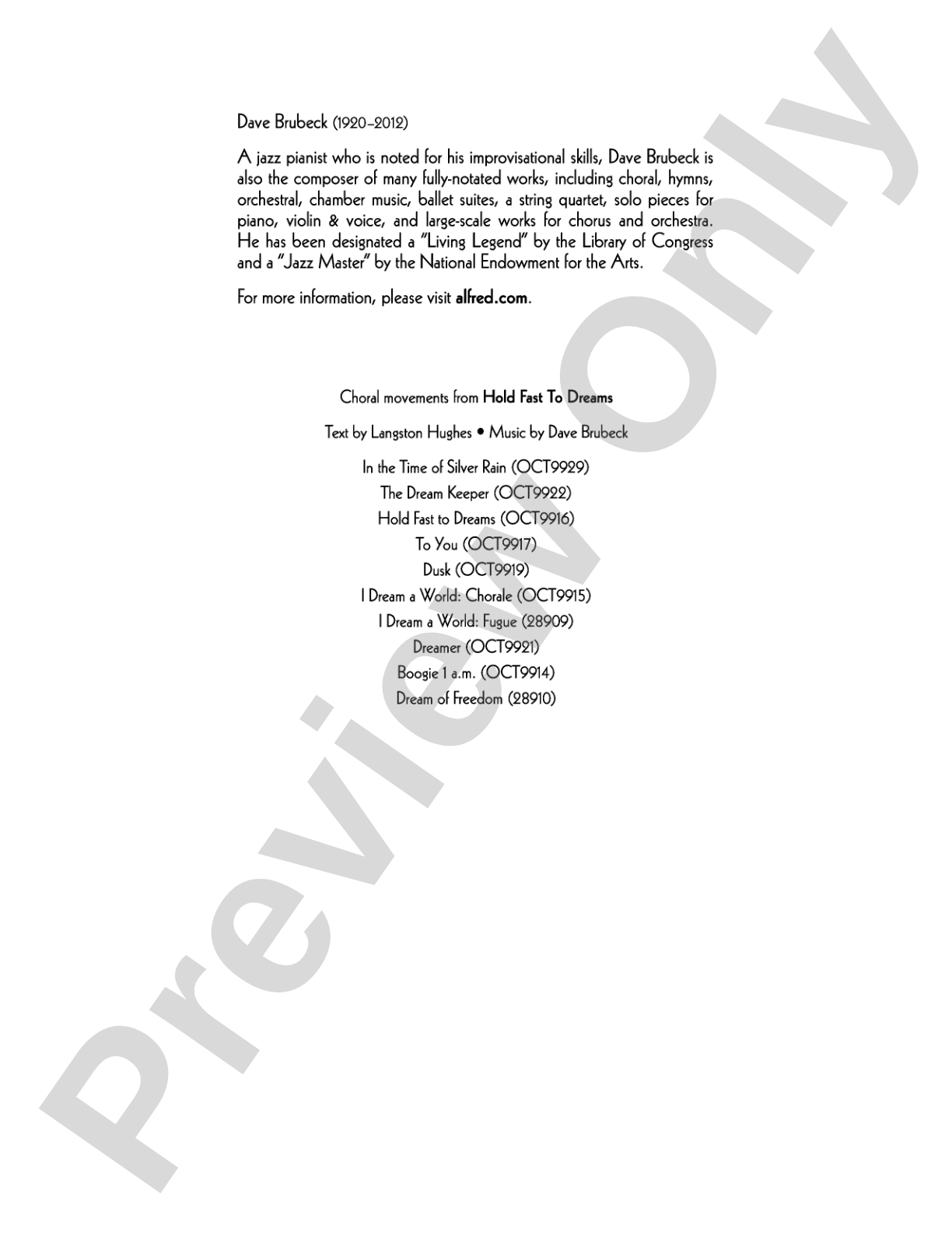 Dream of Freedom: SATB Choral Octavo