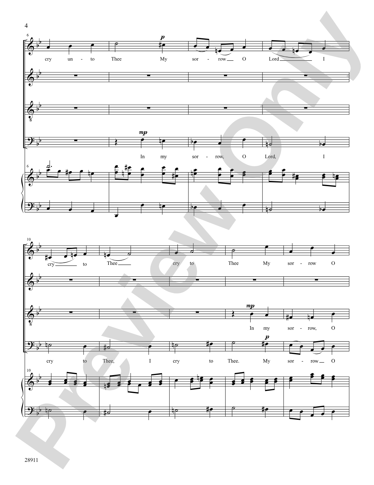 Psalm 120: SATB Choral Octavo